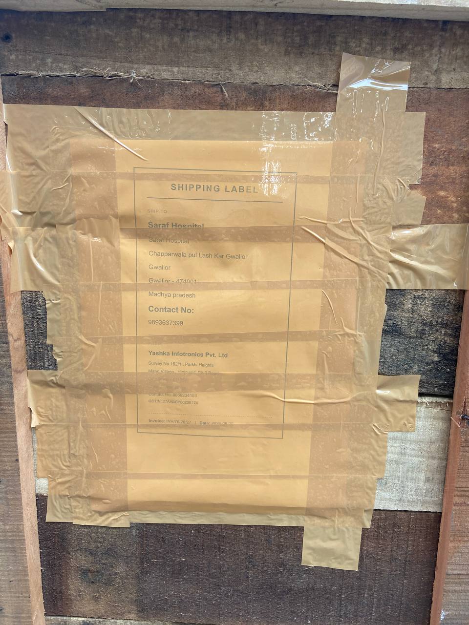 Proof of completion